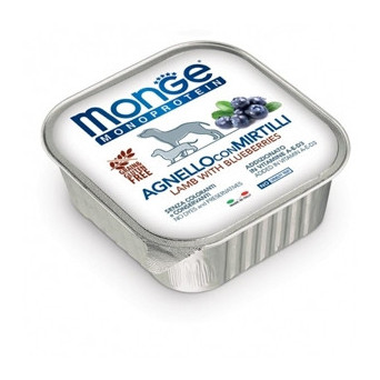 MONGE Natural Superpremium Monoproteico Lamm und Blaubeeren 150 gr.