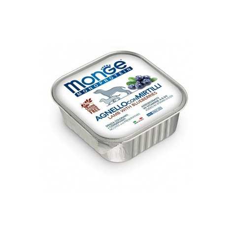MONGE Natural Superpremium Monoproteico Agneau et Myrtilles 150 g.