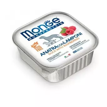 MONGE Natural Superpremium Monoproteico Ente und Himbeeren 150 gr.