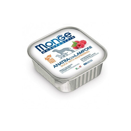 MONGE Natural Superpremium Monoproteico Anatra e Lamponi 150 gr. - 