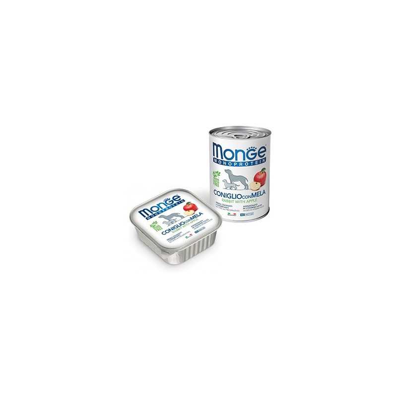 MONGE Natural Superpremium Monoproteico Lapin et Pomme 400 g. MONGE Natural Superpremium Monoproteico Lapin et Pomme 400 g.