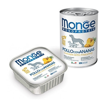 MONGE Natural Superpremium Monoproteico Pollo con Ananas 400 gr. - 