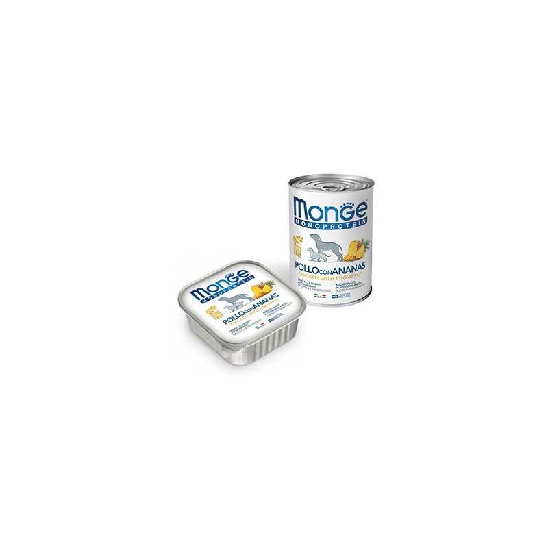 MONGE Natural Superpremium Monoproteico Poulet avec Ananas 400 g.