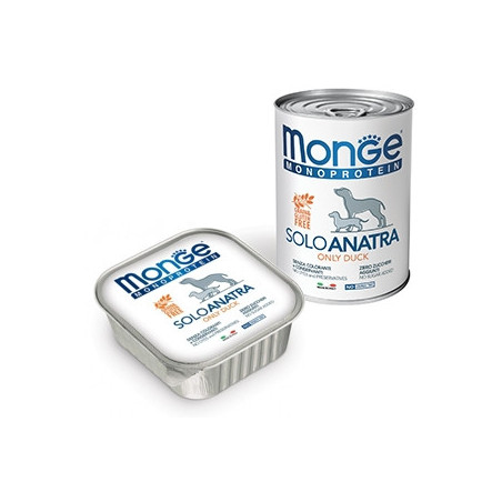 MONGE Natural Superpremium Monoproteico Solo Anatra 400 gr. - 