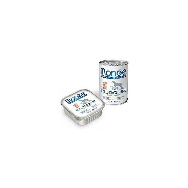 MONGE Natural Superpremium Monoproteico Solo Dinde 400 g.