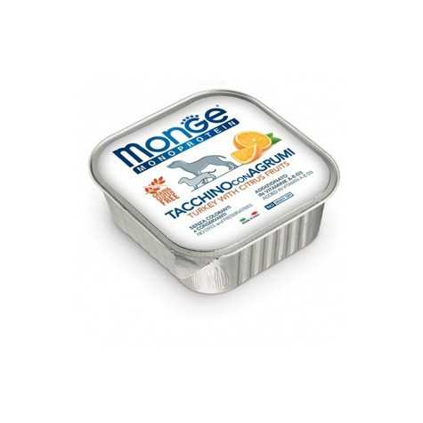 MONGE Natural Superpremium Monoproteico Dinde et Agrumi 150 g.