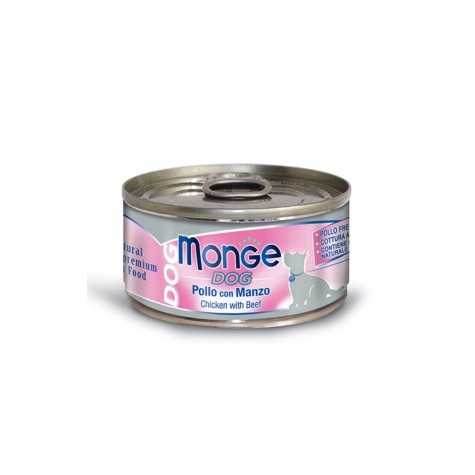 MONGE Natural Superpremium Poulet avec Bœuf 95 g.