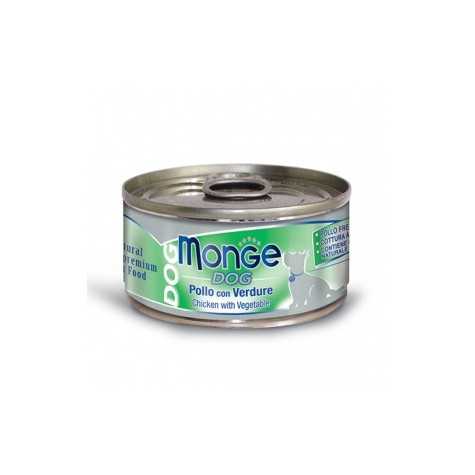 MONGE Natural Superpremium Poulet avec Légumes 95 g.