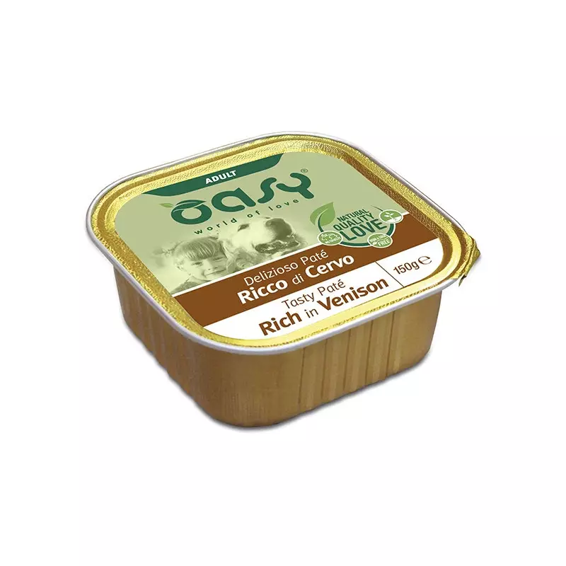 OASY Delicious Patè Rich in Venison 150 gr.
