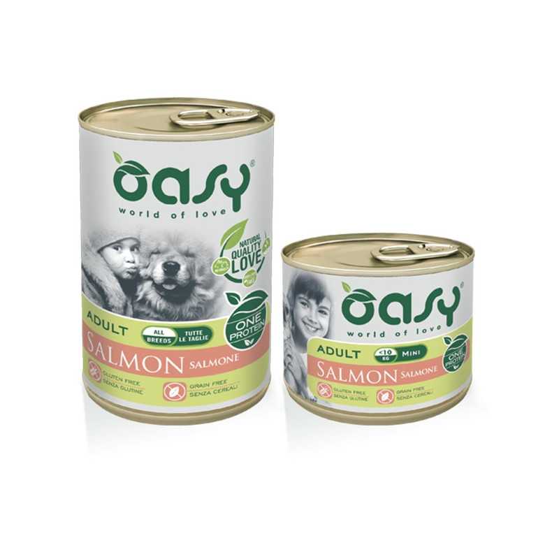 OASY One Protein Adult Mini Saumon 200 g. OASY One Protein Adult Mini Saumon 200 g.
