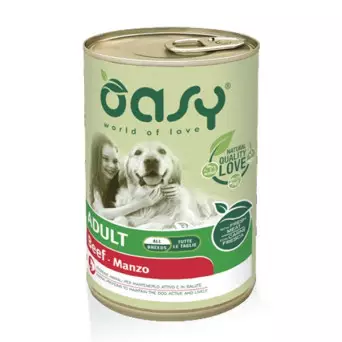OASY Patè Adult mit Rindfleisch 400 gr.