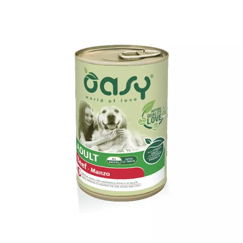 OASY Patè Adult with Beef 400 gr.