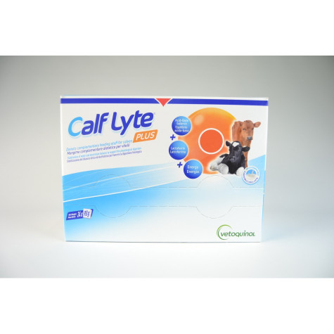 Vetoquinol Calf Lyte Plus oral suspension powder 24 sachets of 90 g