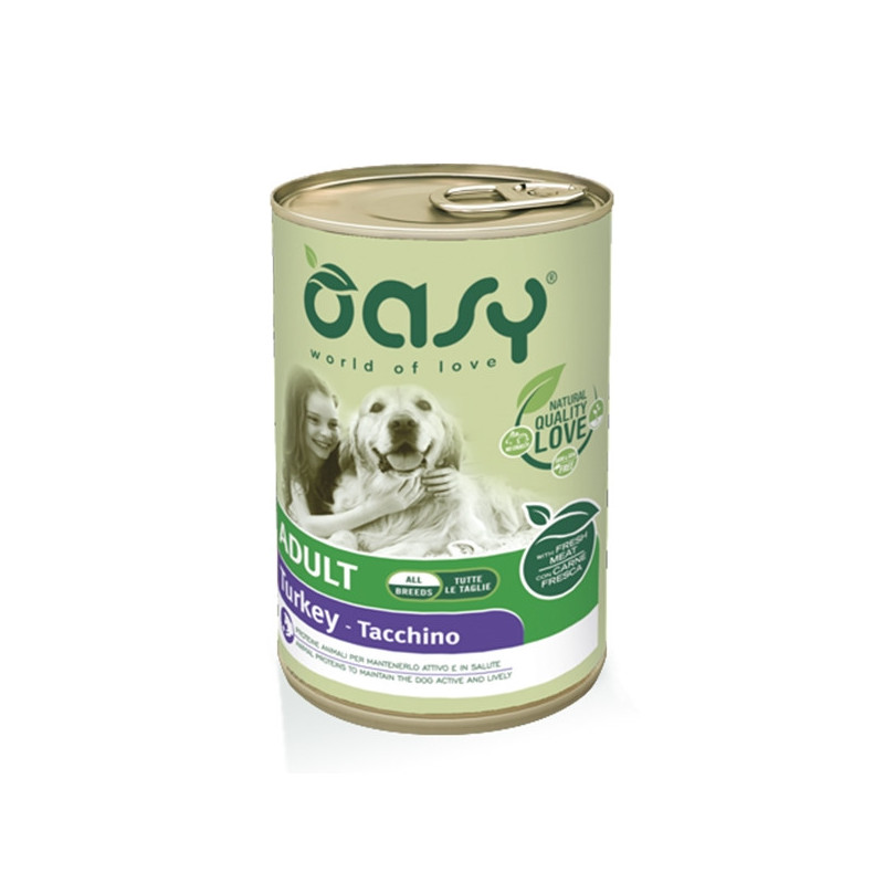 OASY Patè Adult Turkey 400 gr.