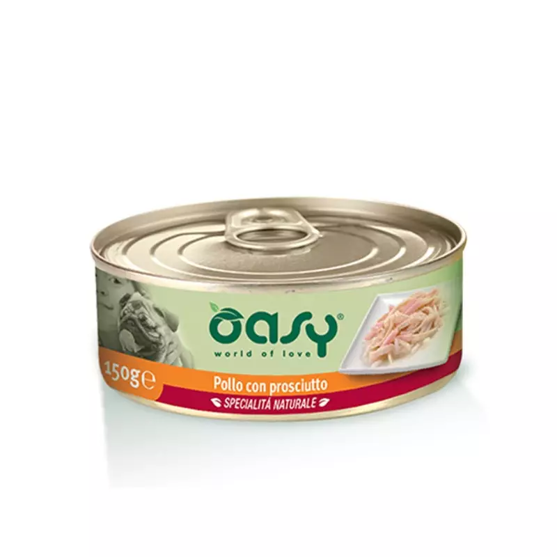 OASY Natural Specialty Chicken with Ham 150 gr.