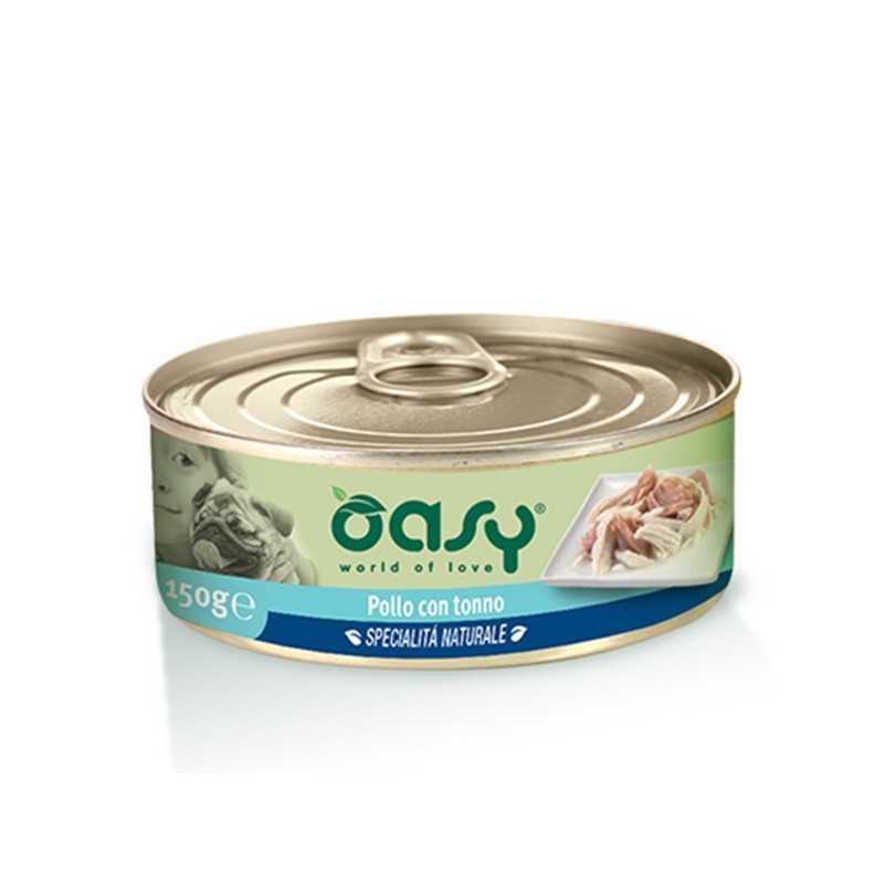 OASY Spécialité Naturel al Poulet avec Thon 150 g.