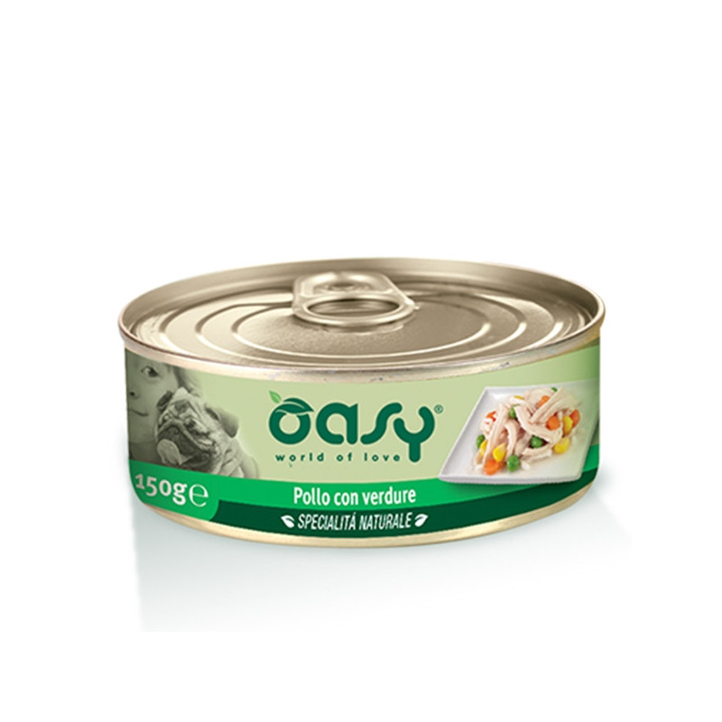 OASY Natural Specialty Chicken with Vegetables 150 gr.