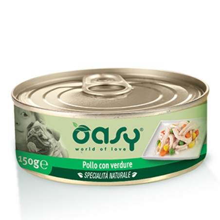 OASY Specialità Naturale al Pollo con Verdure 150 gr. - 