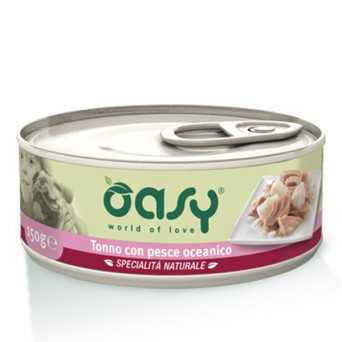 OASY Specialità Naturale al Tonno con Pesce Oceanico 150 gr. - 