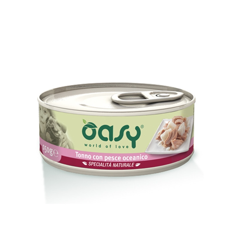 OASY Natural Tuna Specialties with Ocean Fish 150 gr.