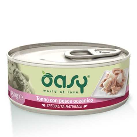 OASY Spécialité Naturel al Thon avec Poisson Oceanico 150 g.