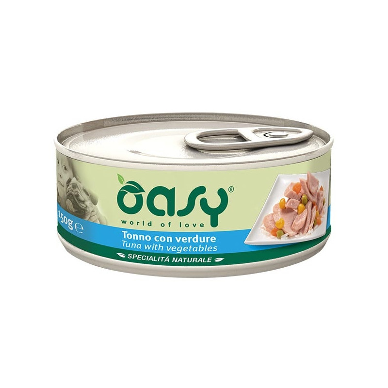 OASY Natural Specialty Tuna with Vegetables 150 gr.