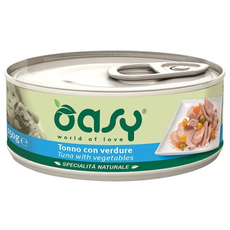 OASY Natural Specialty Tuna with Vegetables 150 gr.