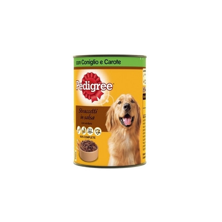 PEDIGREE Straccetti in Salsa con Coniglio e Carote 400 gr. - 