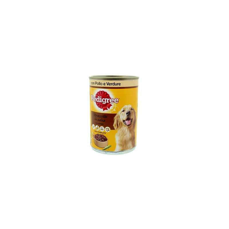 PEDIGREE Straccetti in Salsa avec Poulet et Légumes 400 g. PEDIGREE Straccetti in Salsa avec Poulet et Légumes 400 g.