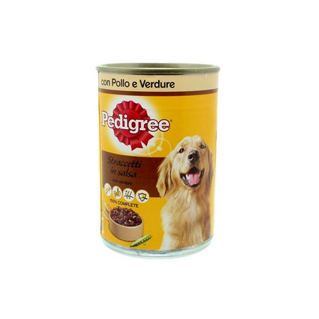 PEDIGREE Straccetti in Salsa con Pollo e Verdure 400 gr. - 