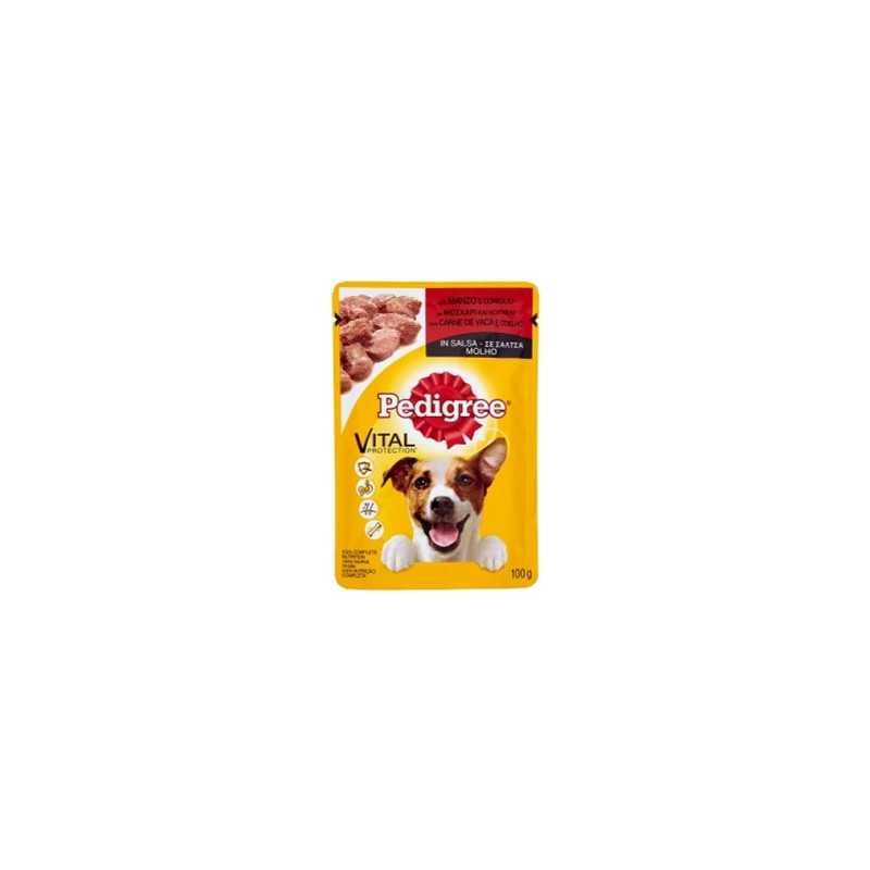 PEDIGREE Vital Protection avec Bœuf et Lapin in Salsa 100 g. PEDIGREE Vital Protection avec Bœuf et Lapin in Salsa 100 g.