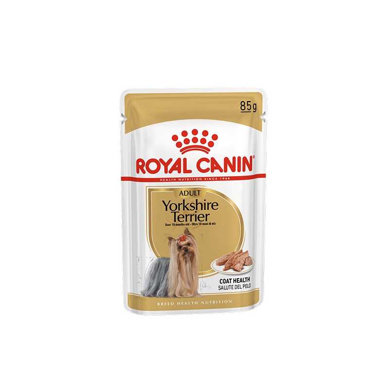 ROYAL CANIN Yorkshire Terrier Adult 85 g. ROYAL CANIN Yorkshire Terrier Adult 85 g.