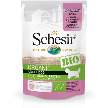 SCHESIR Bio Organic Adult Maiale 85 gr. - 