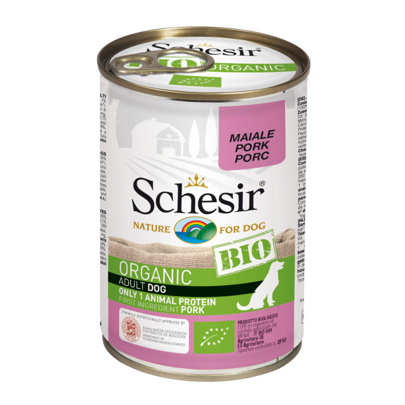 SCHESIR Bio Organic Adult Pork 400 gr.