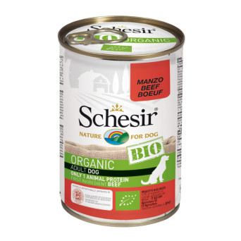 SCHESIR Bio Organic Adult Beef 400 gr.