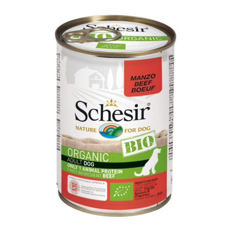 SCHESIR Bio Organic Adult Manzo 400 gr. - 