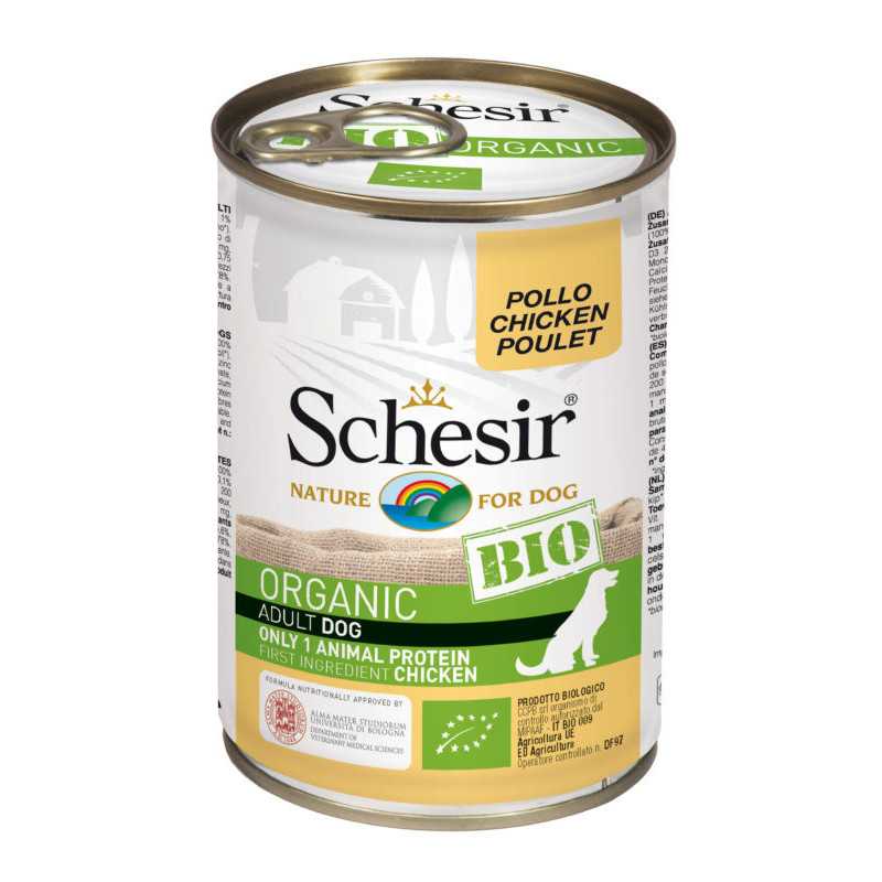 SCHESIR Bio Organic Adult Poulet 400 g. SCHESIR Bio Organic Adult Poulet 400 g.
