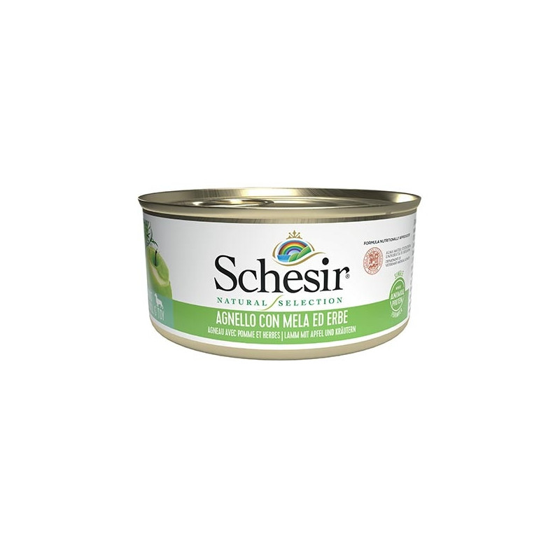 SCHESIR Natural Selection Adult Toy & Small Lamb with Apple and Herbs 95 gr.