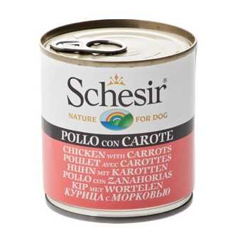 SCHESIR Pollo con Carote in Gelatina 285 gr. - 