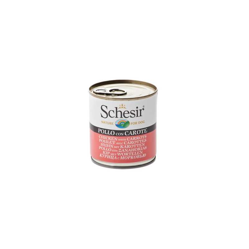 SCHESIR Poulet avec Carottes in Gelatina 285 g. SCHESIR Poulet avec Carottes in Gelatina 285 g.