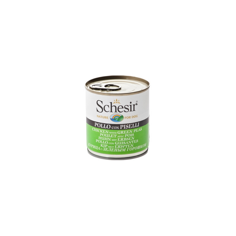 SCHESIR Huhn mit Erbsen in Gelee 285 gr.