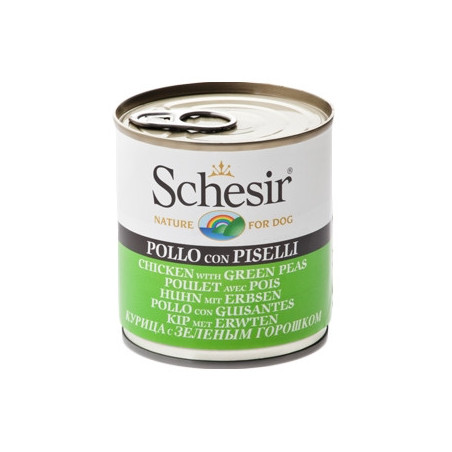 SCHESIR Pollo con Piselli in Gelatina 285 gr. - 