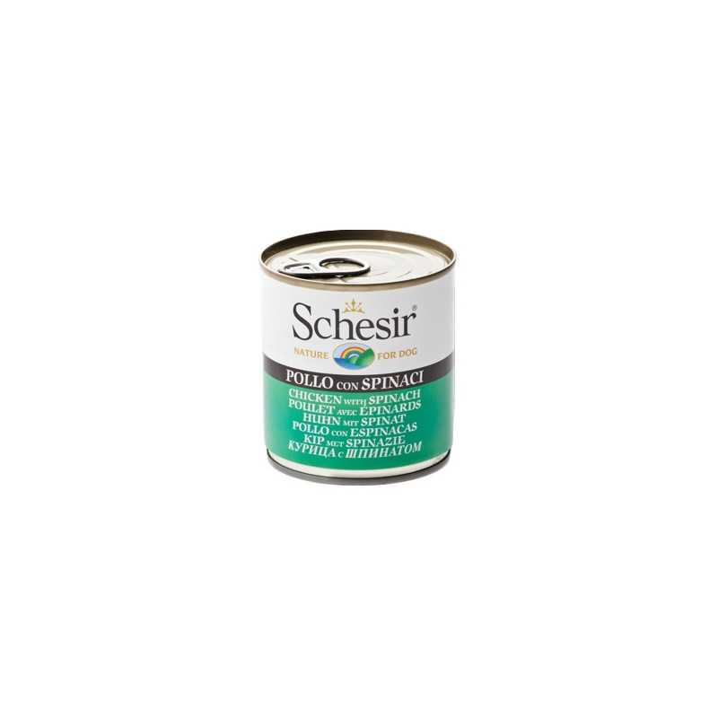 SCHESIR Poulet avec Spinaci in Gelatina 285 g.