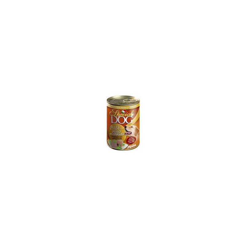 SPECIAL DOG Paté with Chicken and Rabbit 400 gr.