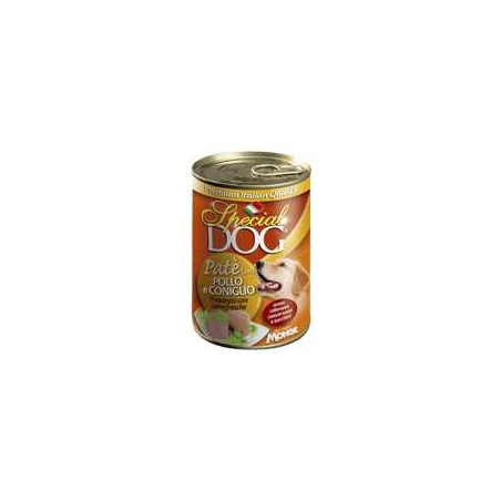 SPECIAL DOG Paté con Pollo e Coniglio 400 gr. - 