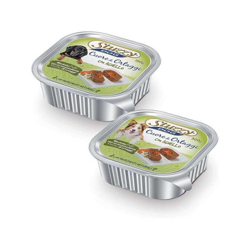 STUZZY DOG Cuore di Ortaggi avec Agneau et Petits pois 150 g. STUZZY DOG Cuore di Ortaggi avec Agneau et Petits pois 150 g.