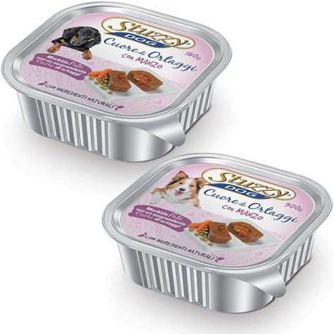 STUZZY DOG Cuore di Ortaggi con Manzo, Carote e Piselli 150 gr. -