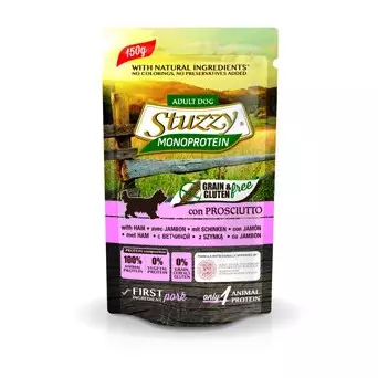 STUZZY DOG Monoprotein Grain & Gluten Free mit Schinken 150 gr.