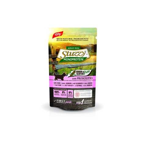 STUZZY DOG Monoprotein Grain et Gluten Free avec Prosciutto 150 g.