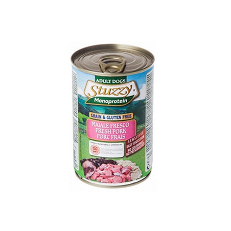 STUZZY DOG Monoprotein Maiale Fresco 400 gr. - 